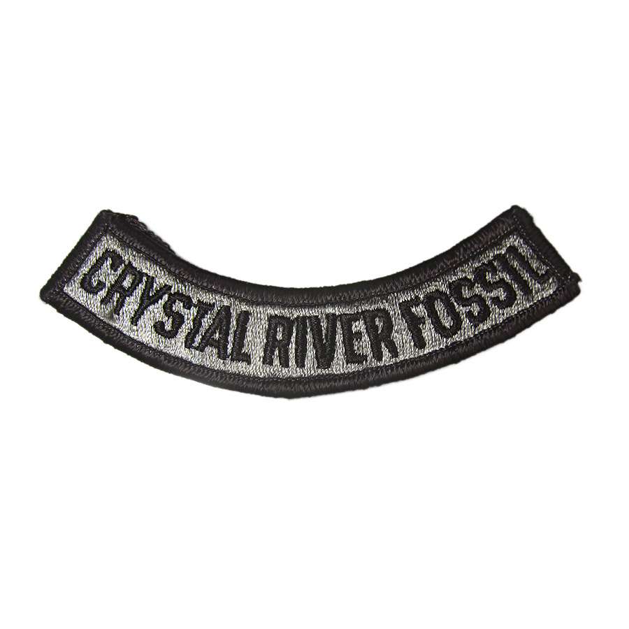 ワッペン crystal river fossil