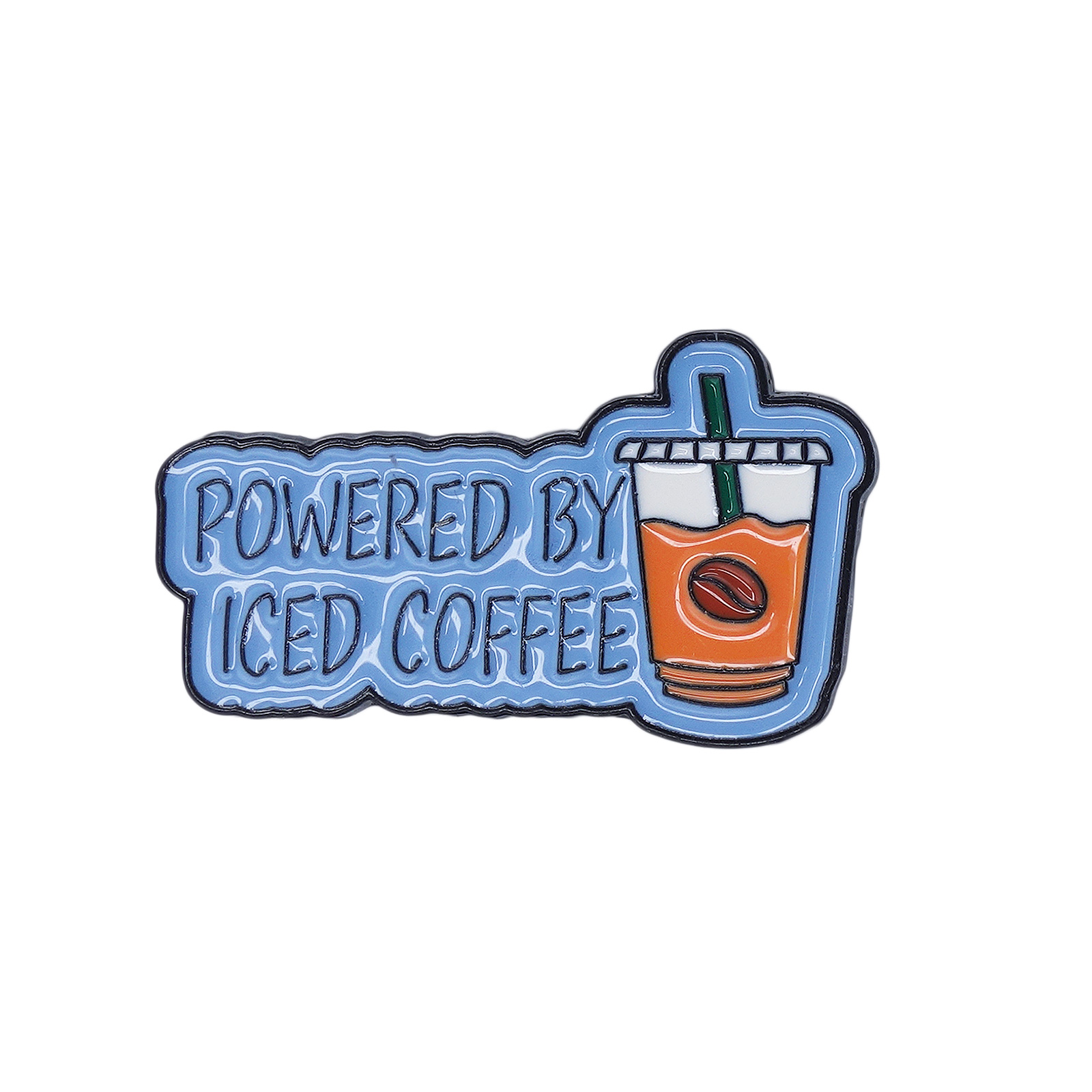 POWERED BY ICED COFFEE アイスコーヒー ピンズ