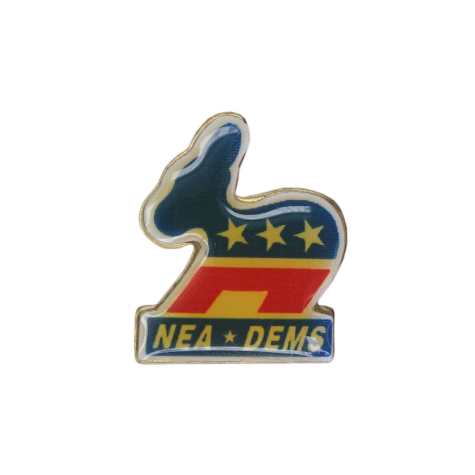 NEA DEMS 全米教育協会 民主党員 ピンズ ロバ