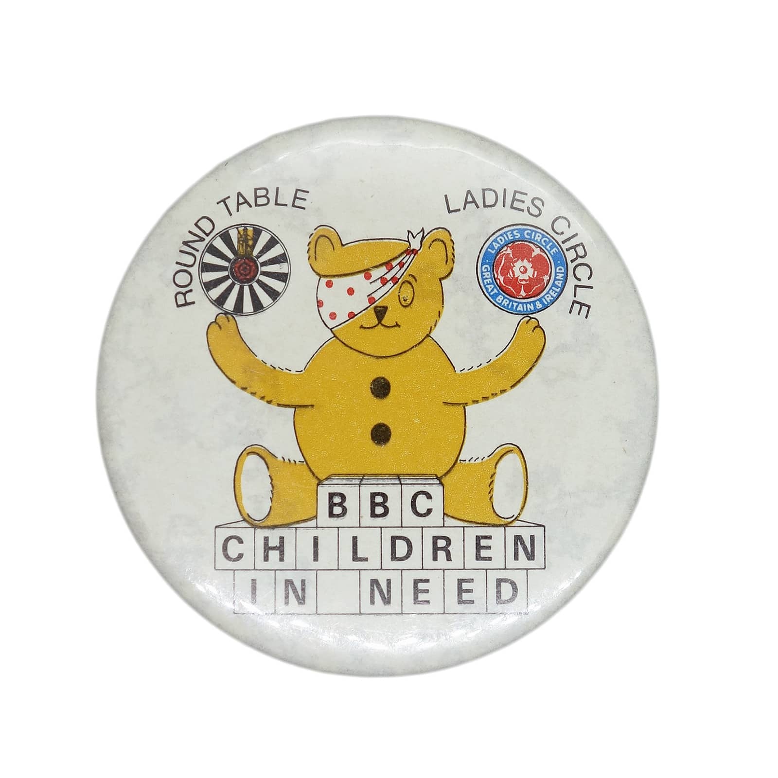 BBC CHILDREN IN NEED 缶バッジ バッチ