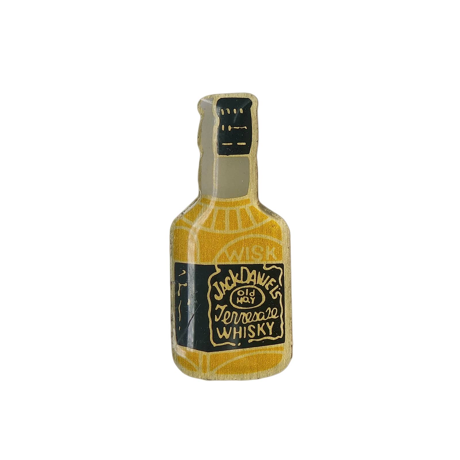 Jack Daniel's ジャックダニエル ウイスキー Old No.7 ボトル型 ピンズ 酒