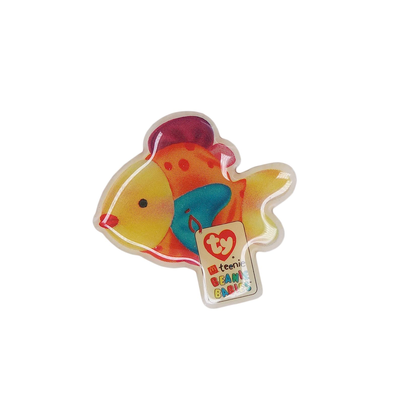 Teenie Beanie Babies ピンズ Tie-Dyed Fish マクドナルド