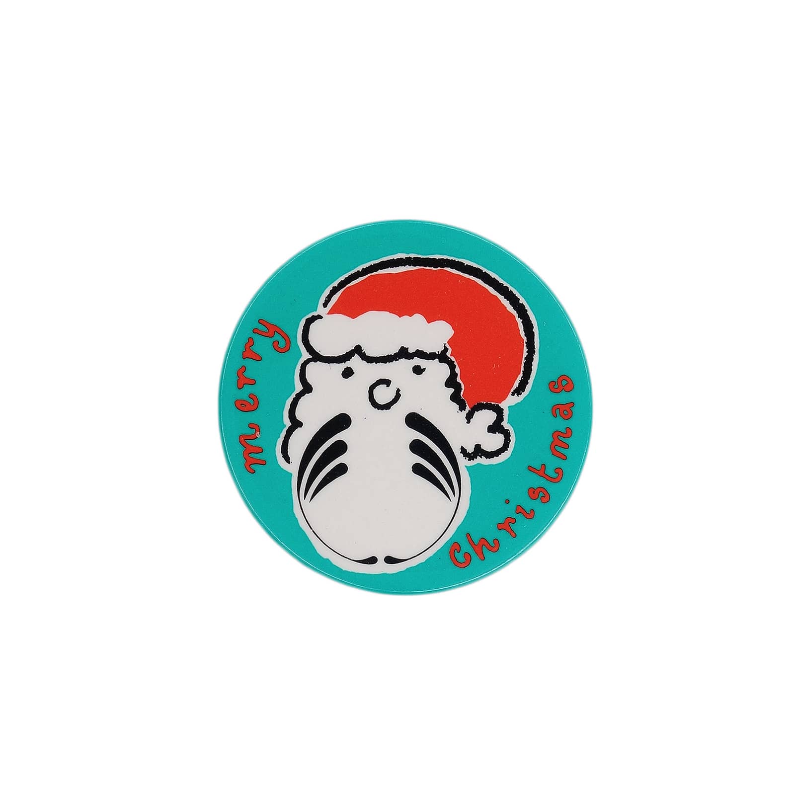 Merry Christmas サンタクロース 缶バッジ バッチ クリスマス