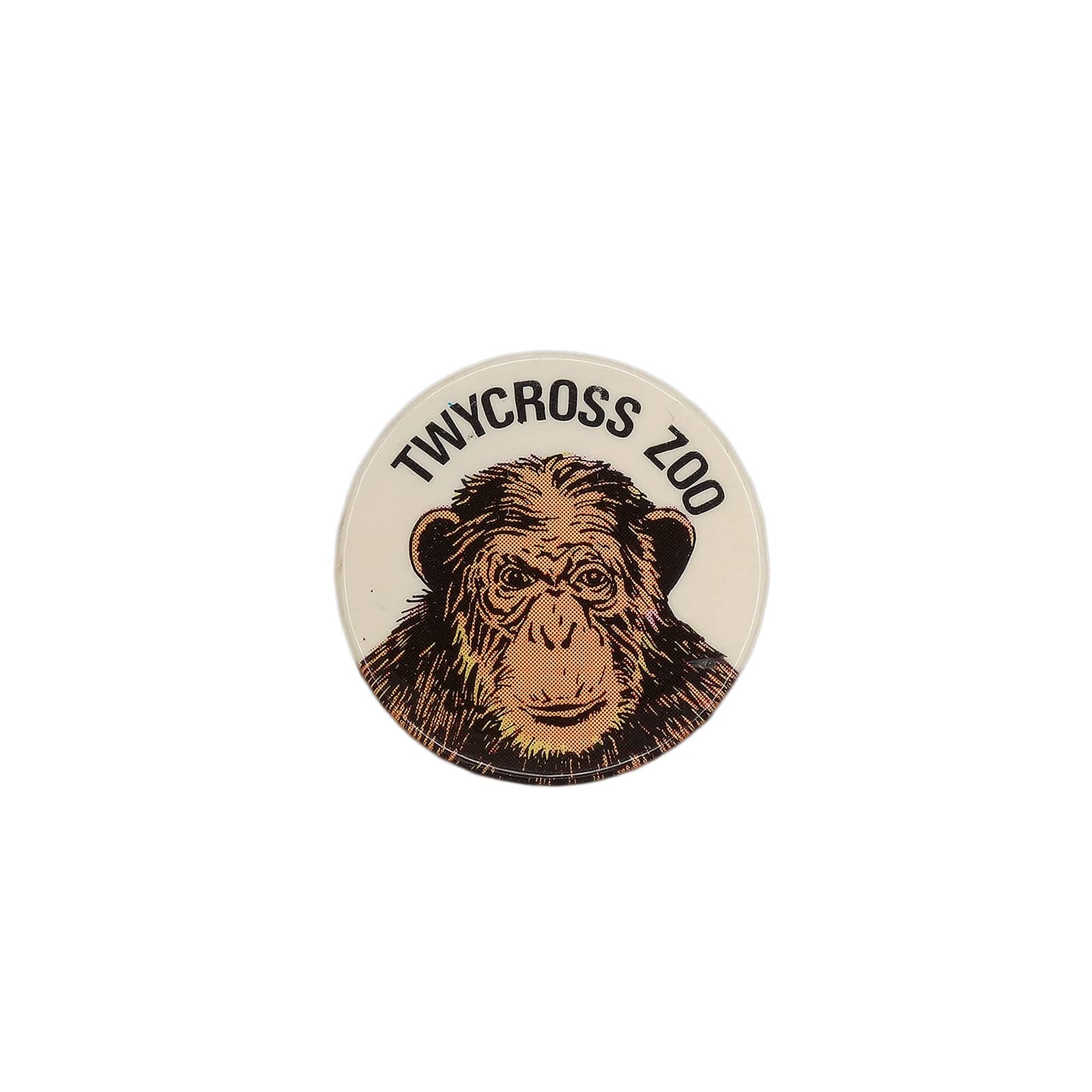 TWYCROSS ZOO トワイクロス動物園 チンパンジー 缶バッジ バッチ
