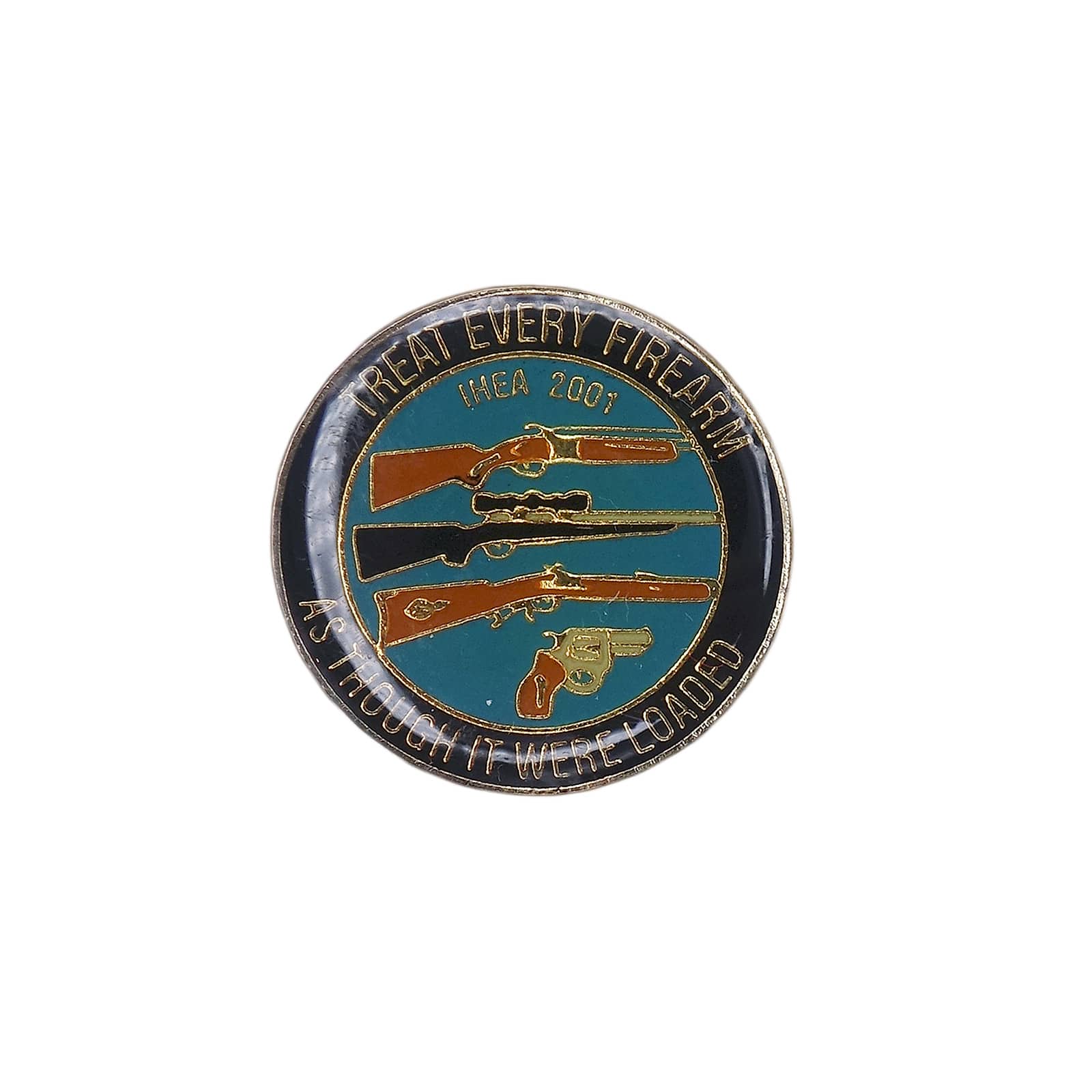 IHEA 国際ハンター教育協会 銃器安全 ピンズ