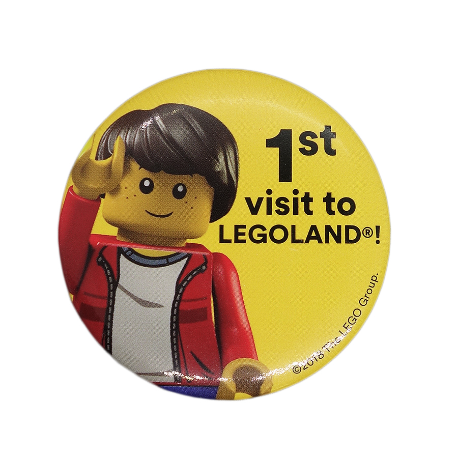 1st visit to LEGOLAND! 缶バッジ レゴランド