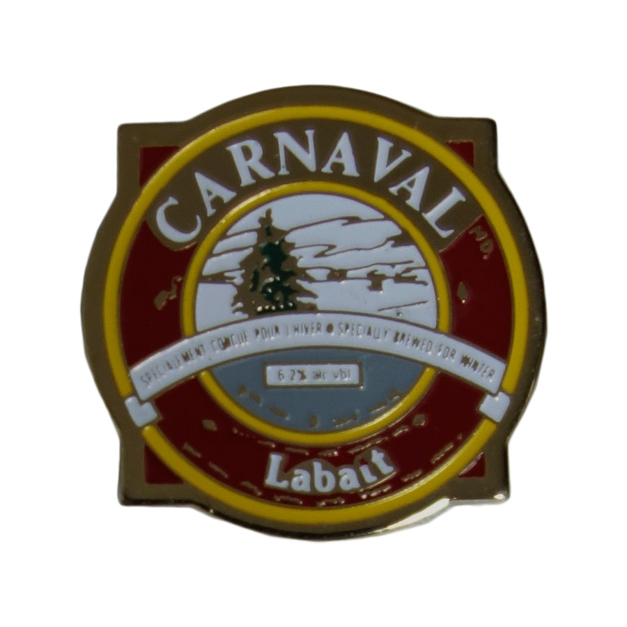 Labatt CARNAVAL ピンズ ビール ロゴ お酒 ラバット 留め具付き レトロ