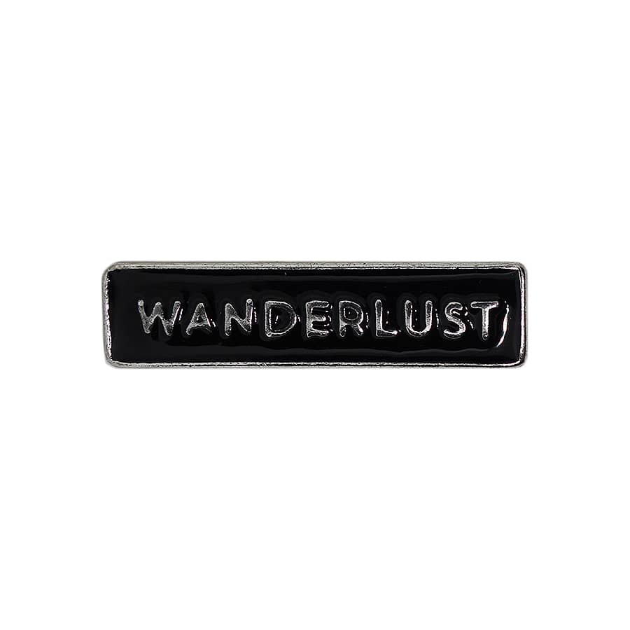 WANDERLUST ピンズ 留め具付き