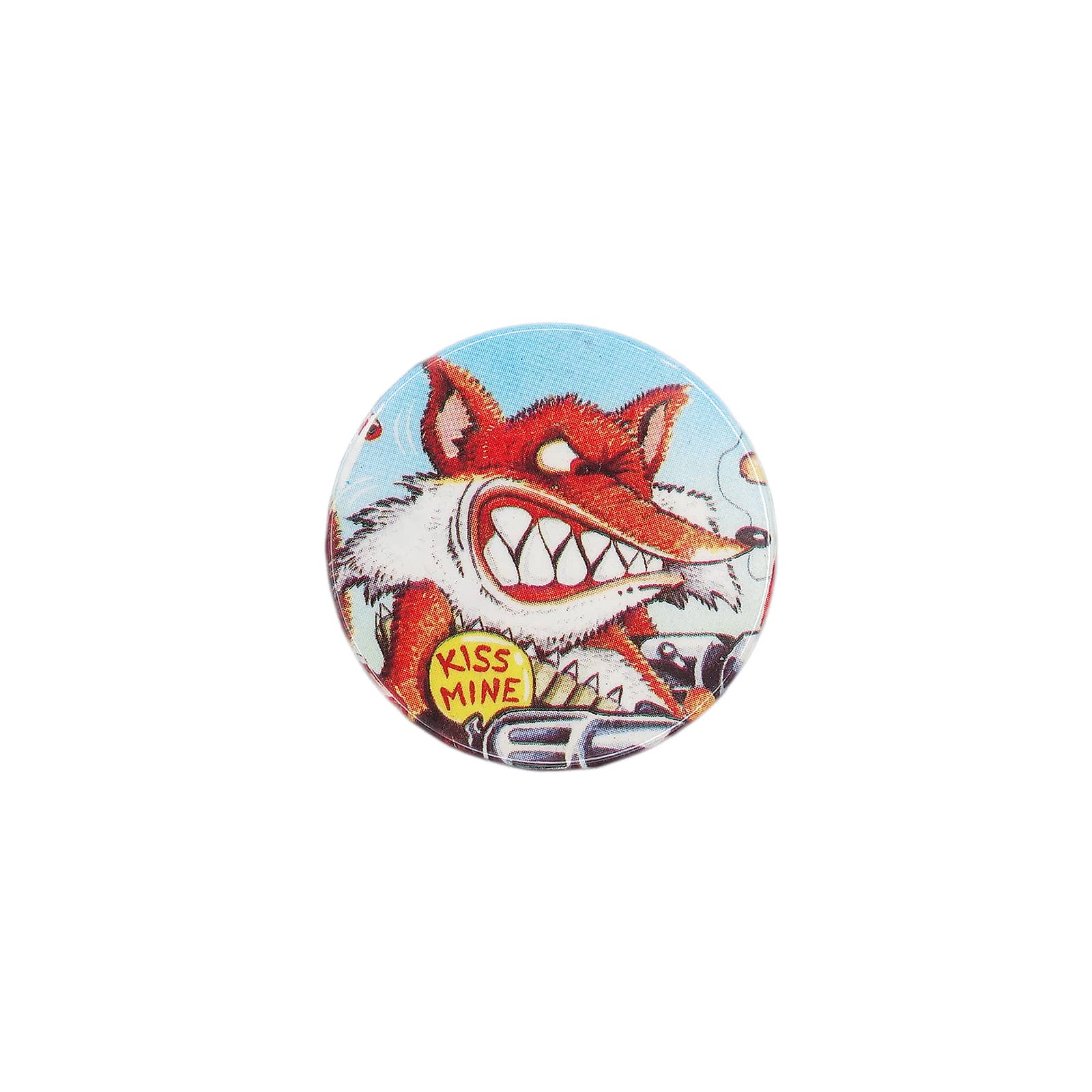 コンピュータゲーム Foxx Fights Back 缶バッジ バッチ フォックス