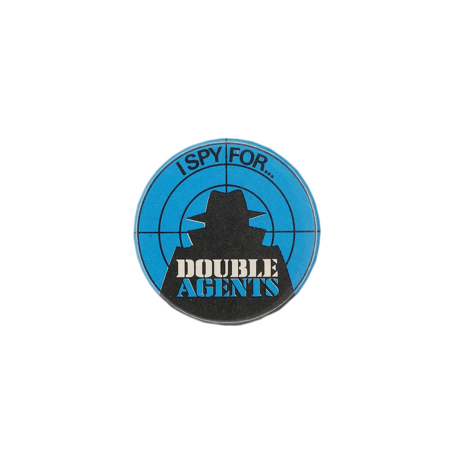 ISPY FOR... DOUBLE AGENTS 缶バッジ バッチ Trebor キャンディ