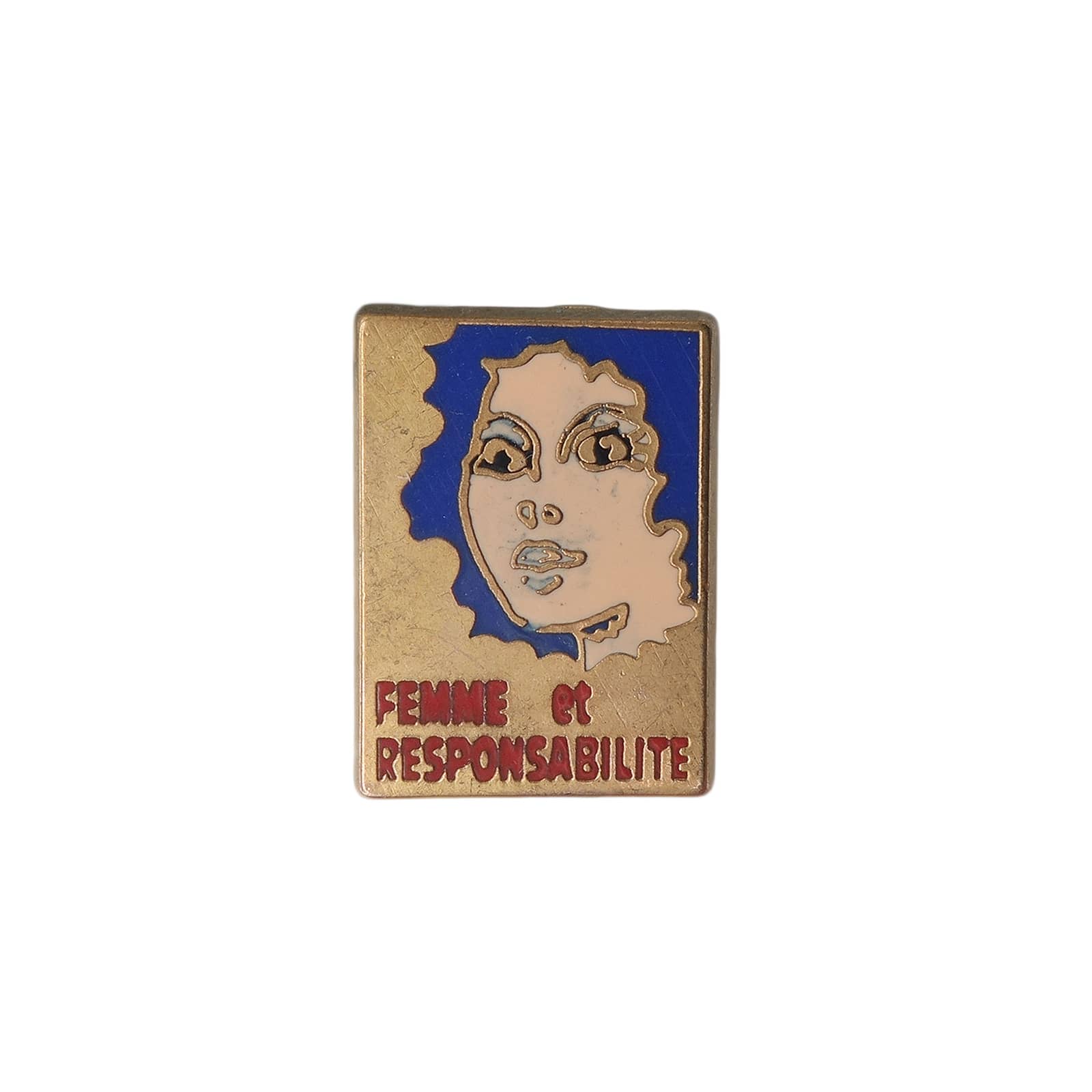 FEMME et RESPONSABILITE 女性 ピンズ