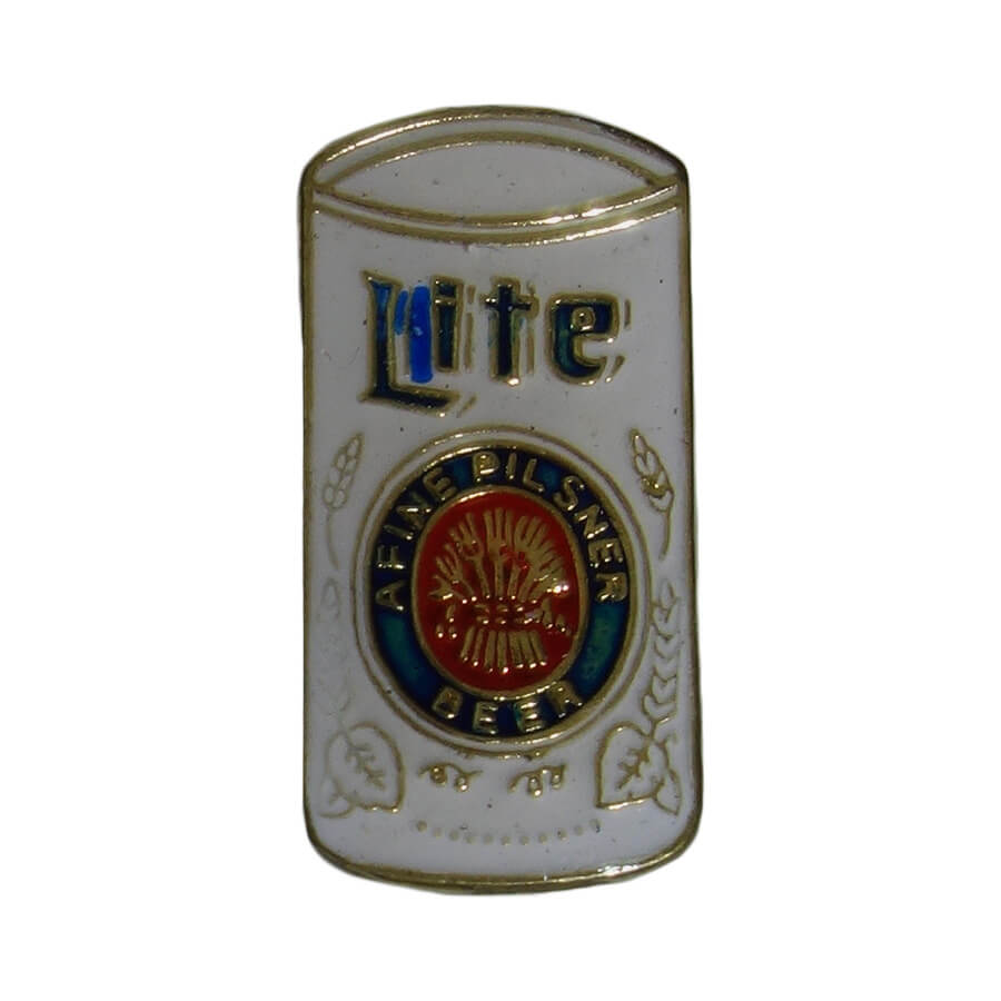 Miller Lite Beer ピンズ ビール お酒 缶型 ミラー・ライト 留め具付き レトロ ピ
