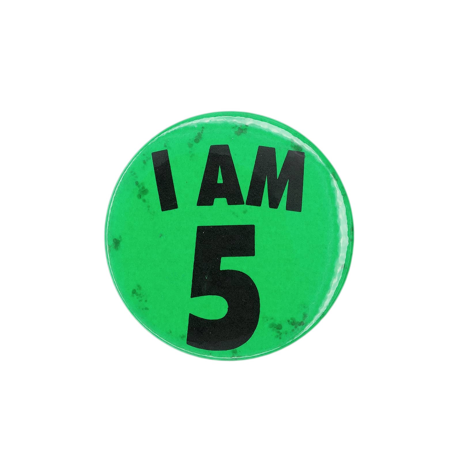 I am 5 缶バッジ バッチ 5歳 誕生日