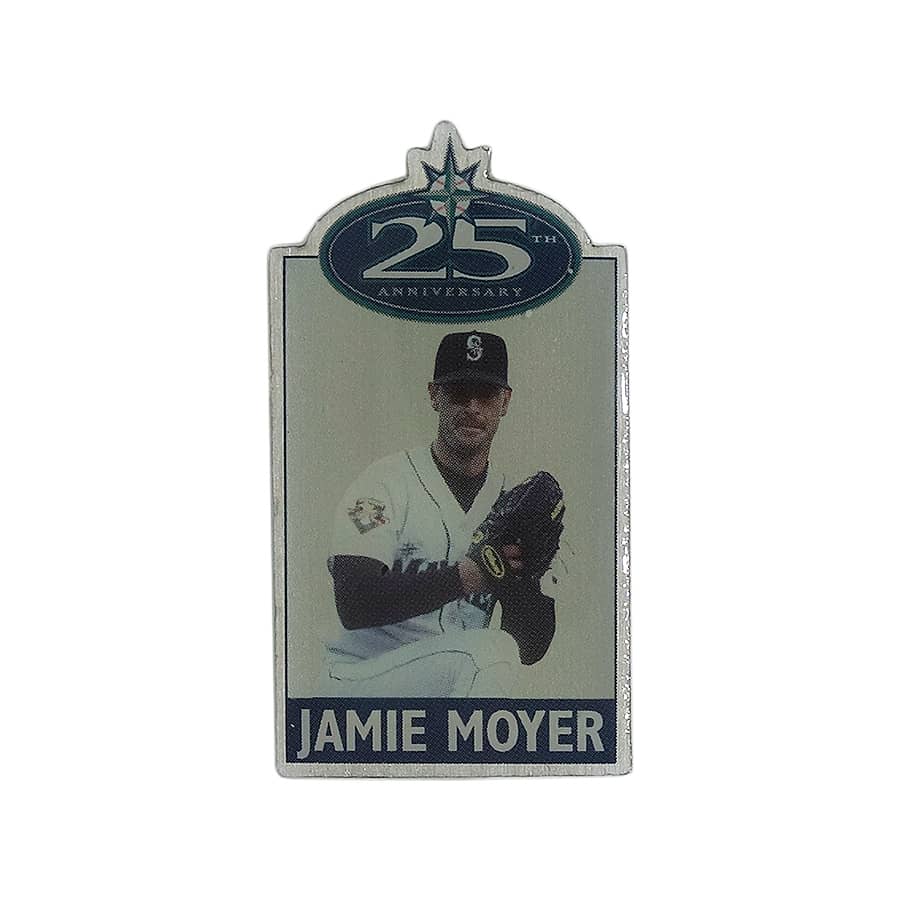 MLB ジェイミー・モイヤー ピンズ JAMIE MOYER メジャー 投手 留め具付き