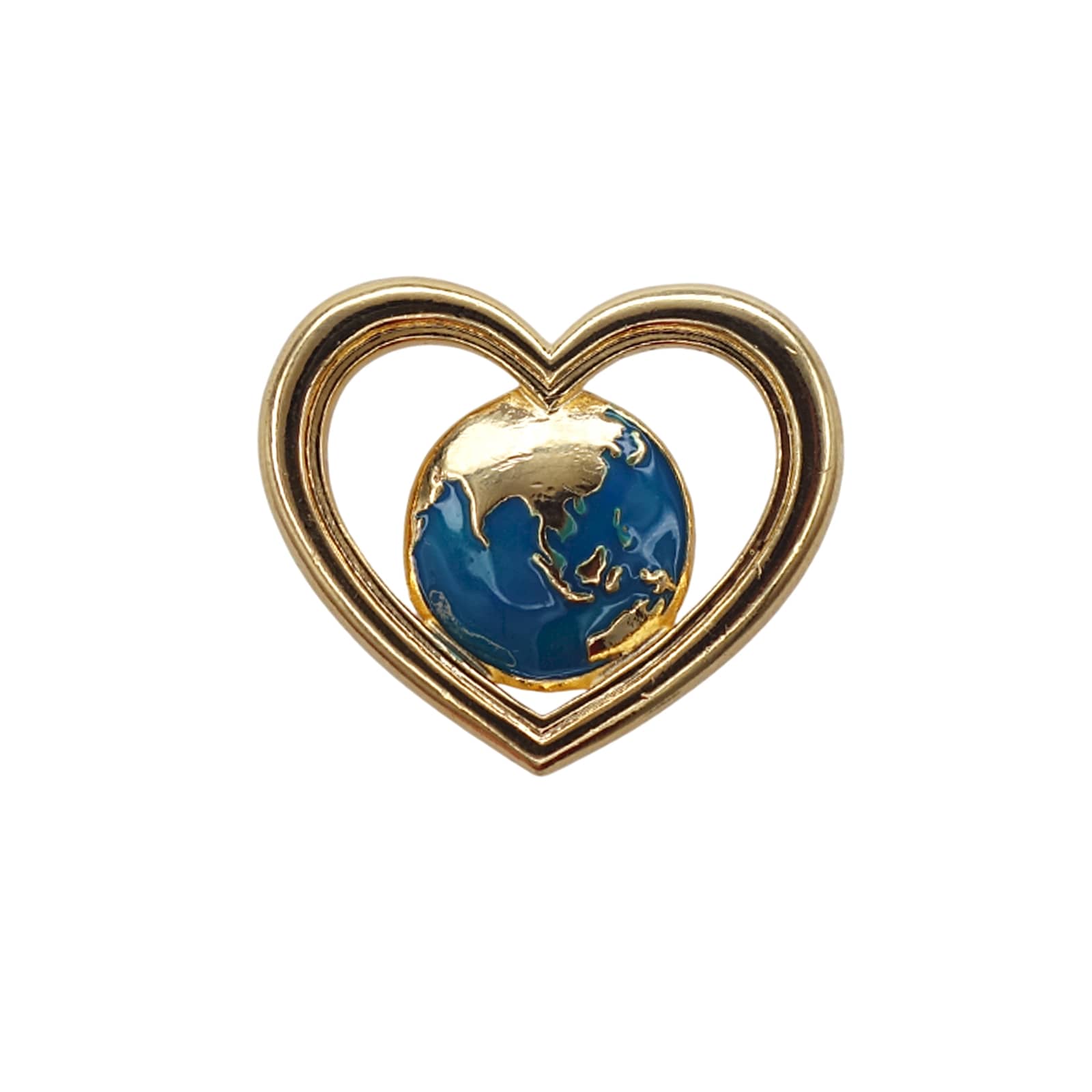 AVON ハート 地球 ピンズ エイボン