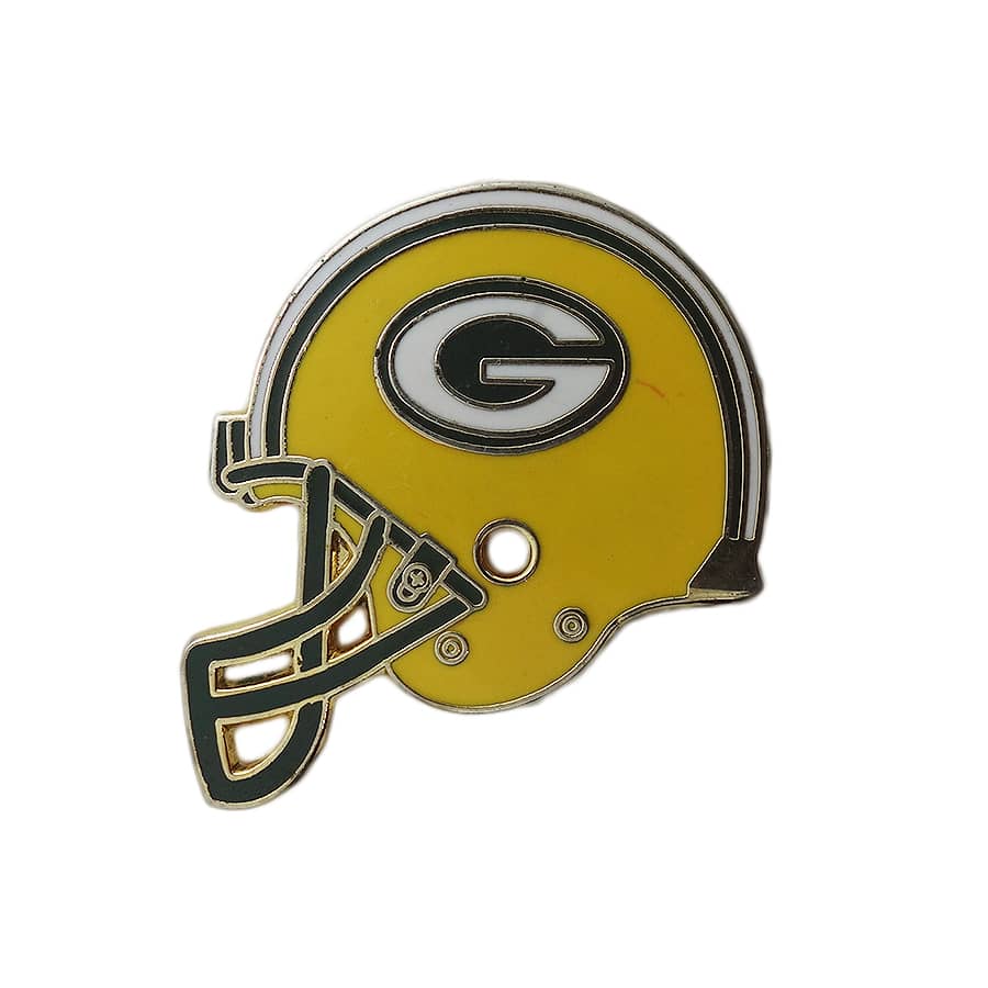 NFL グリーンベイ・パッカーズ ピンズ Packers アメフト ヘルメット 留め具付き