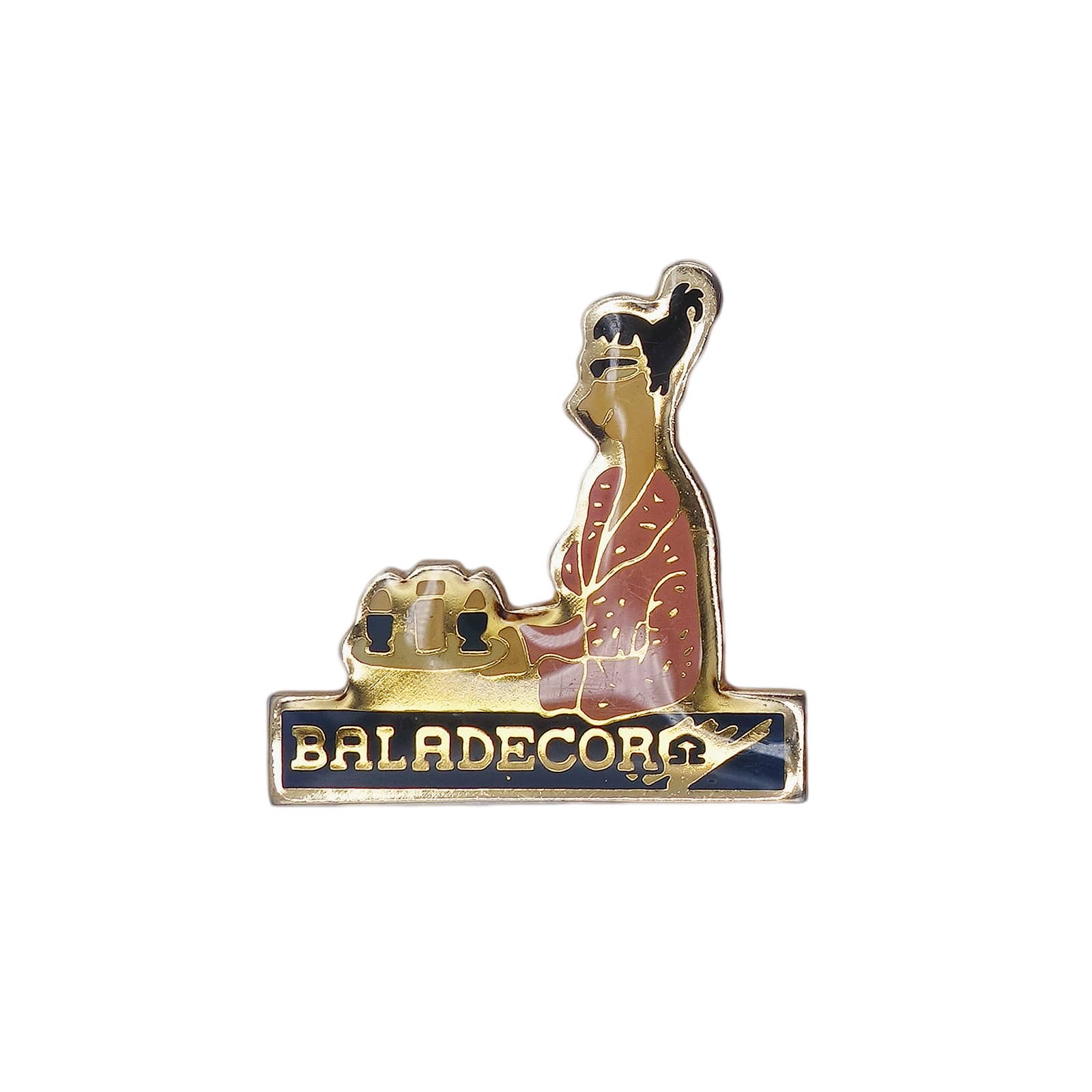 BALADECOR ピンズ トレイを持つ女性