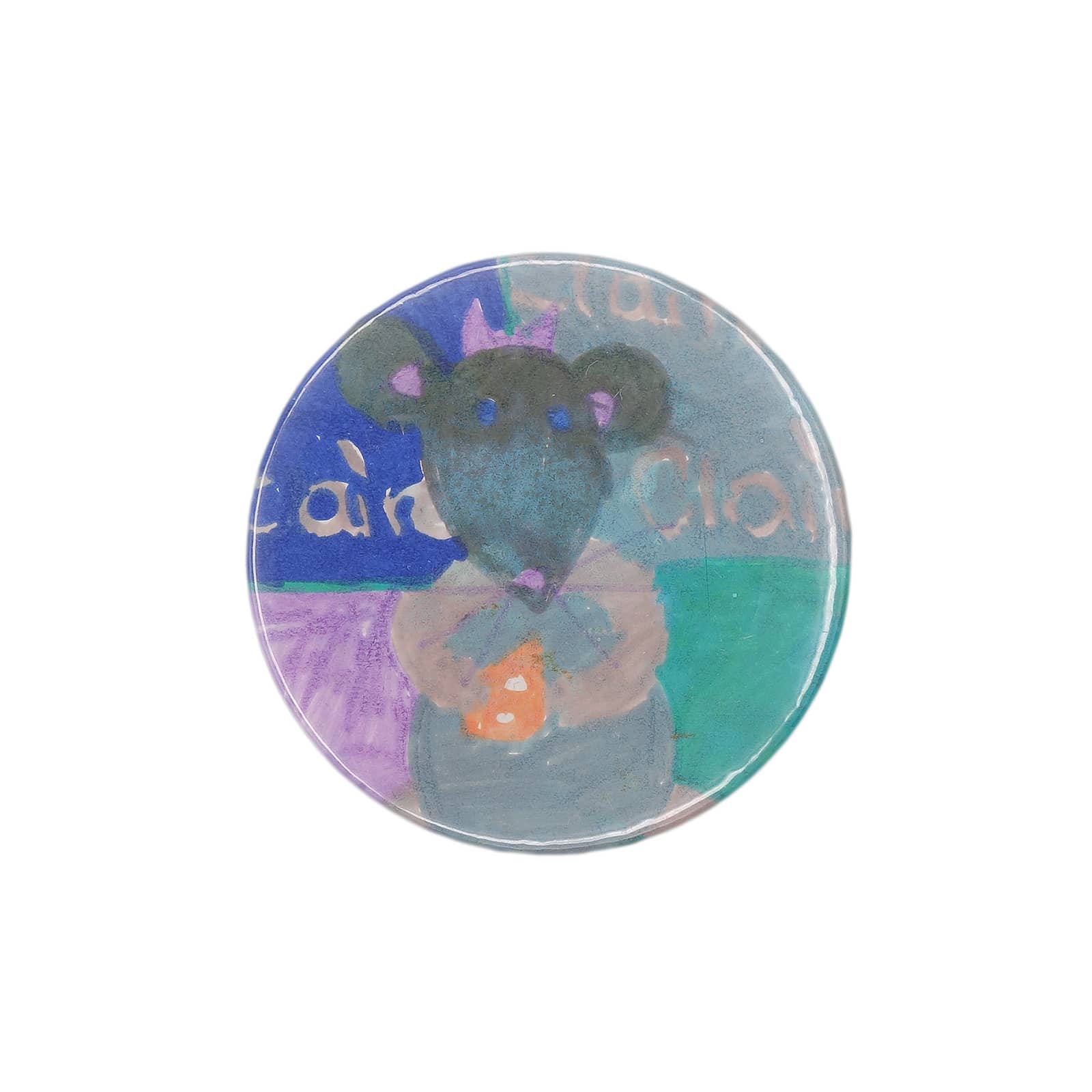 ネズミ 缶バッジ バッチ