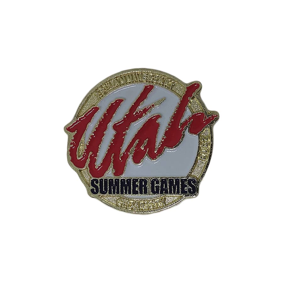 Utah SUMMER GAMES ピンズ 留め具付き