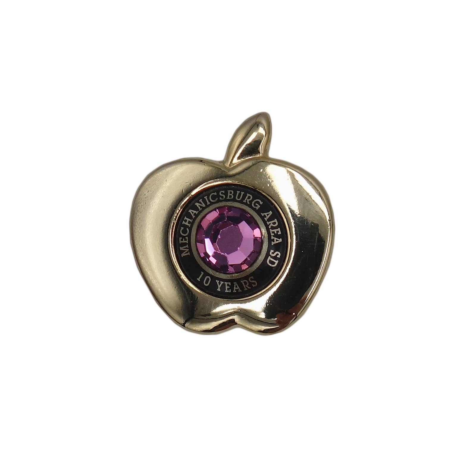 MECHANICSBURG AREA SD 勤続10年 リンゴ型 アワード ピンズ
