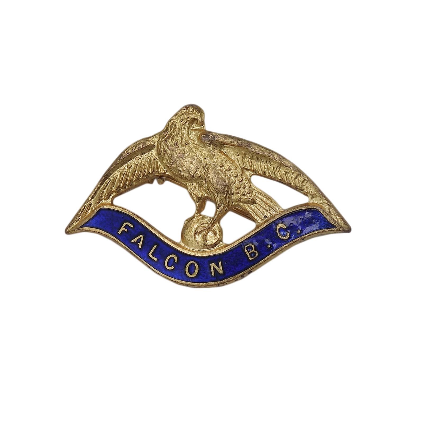 FALCON B.C. ボウリング ピンバッジ ブローチ 英国 ローンボウルズクラブ
