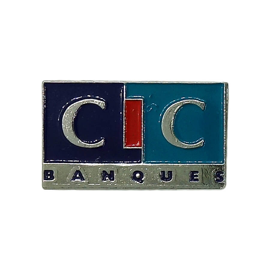 ピンズ CIC BANQUES 銀行 留め具付き