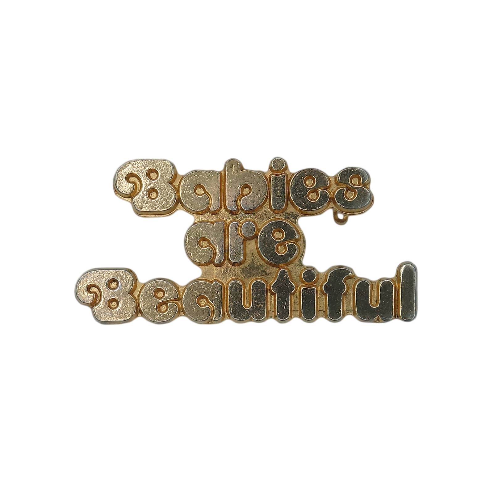 Babies are Beautiful ピンバッジ ブローチ