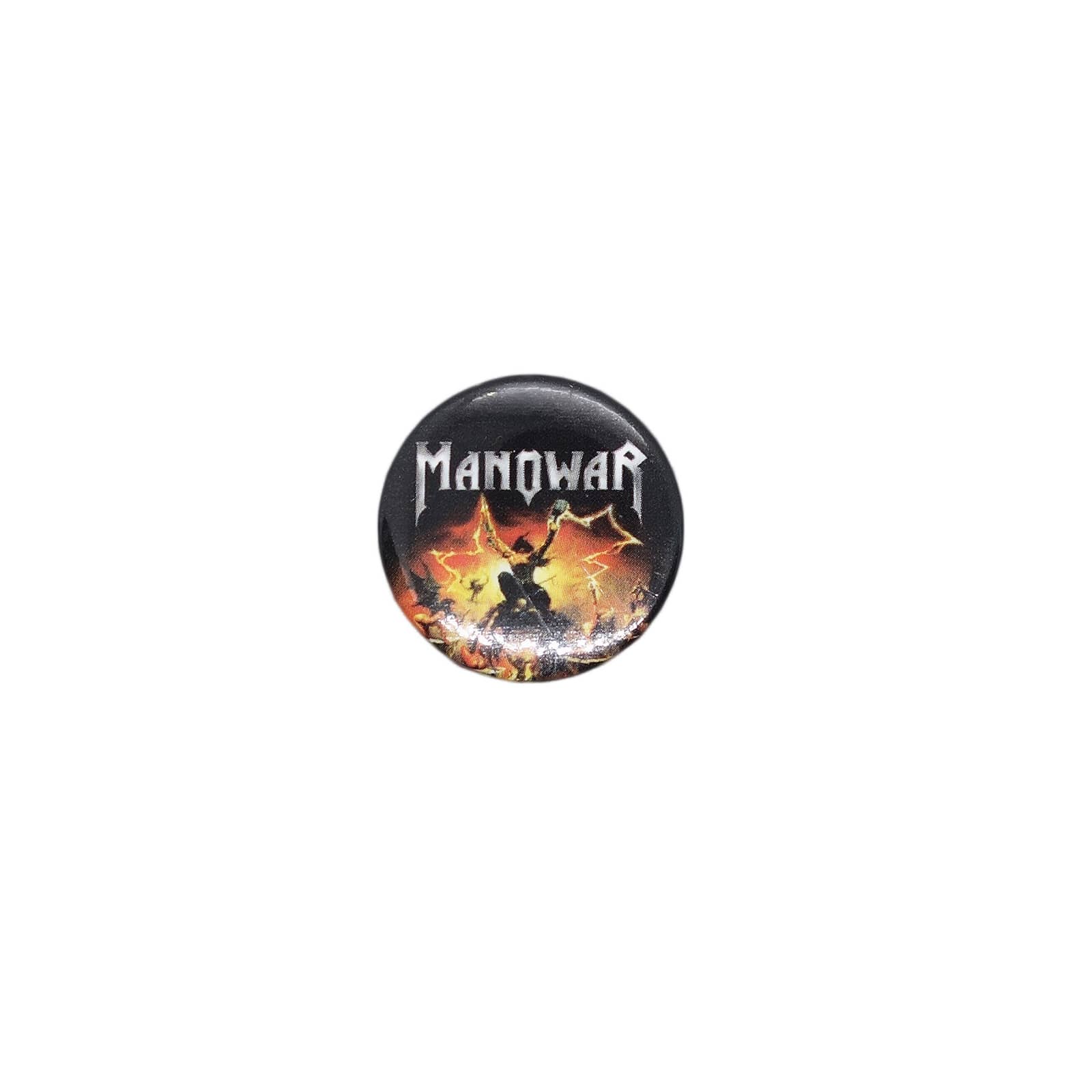 MANOWAR マノウォー 缶バッジ バッチ ヘヴィメタルバンド