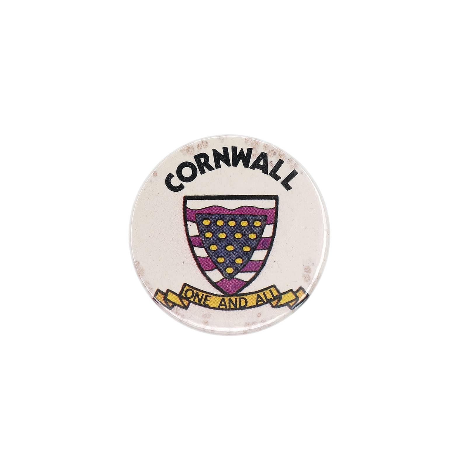 CORNWALL コーンウォール 缶バッジ バッチ ONE AND ALL
