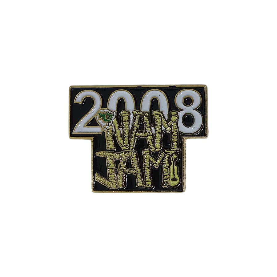NAM JAM 2008 ピンズ 退役軍人 留め具付き　
