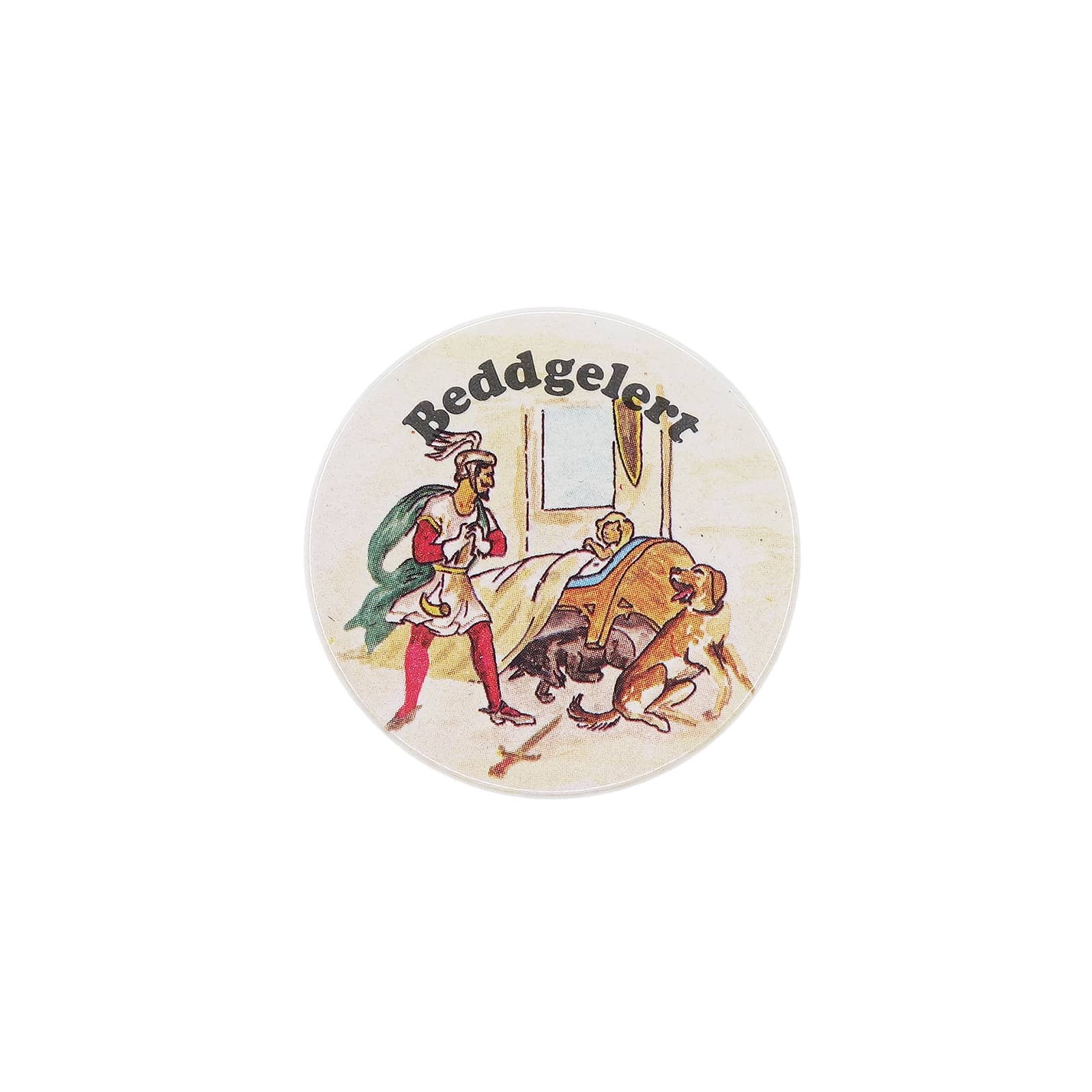 Beddgelert ベズゲレルト 忠犬ゲレルトの伝説 缶バッジ バッチ