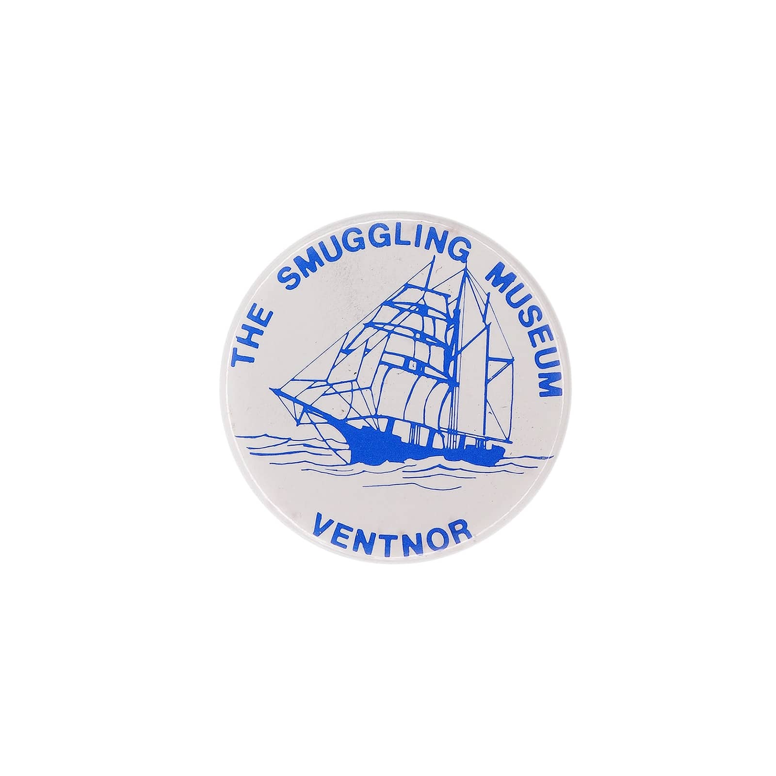 THE SMUGGLING MUSEUM 密輸船 缶バッジ バッチ
