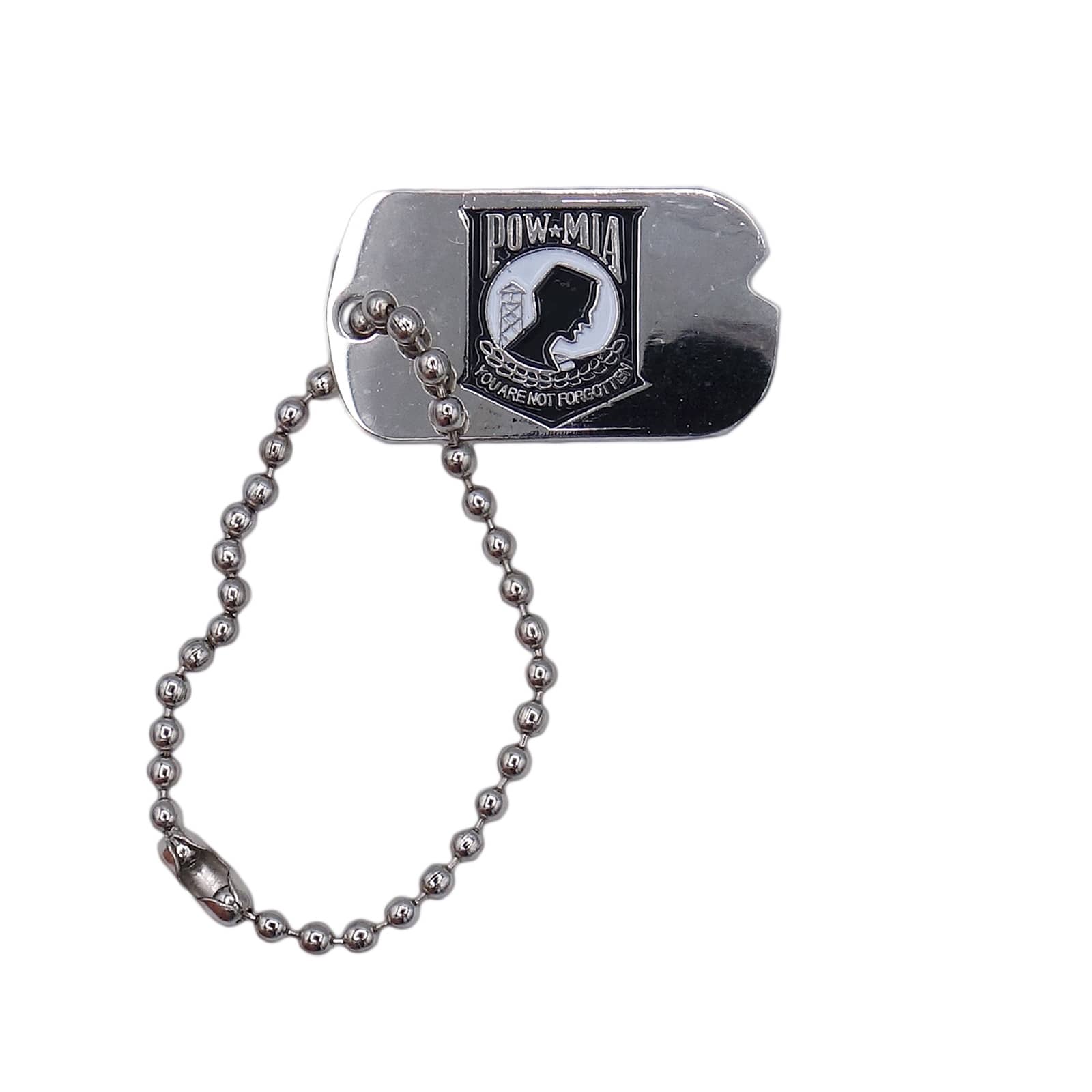 POW/MIA ドッグタグ型 ピンズ YOU ARE NOT FORGOTTEN