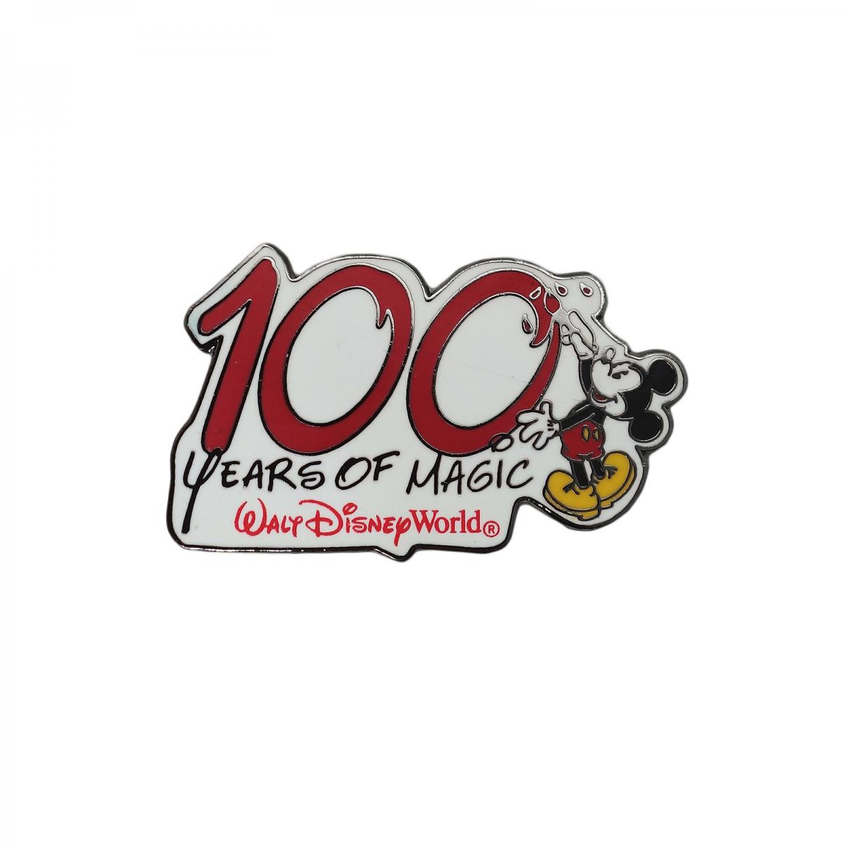 Disney 100 YEARS OF MAGIC ミッキー ピンズ ディズニー 留め具付き