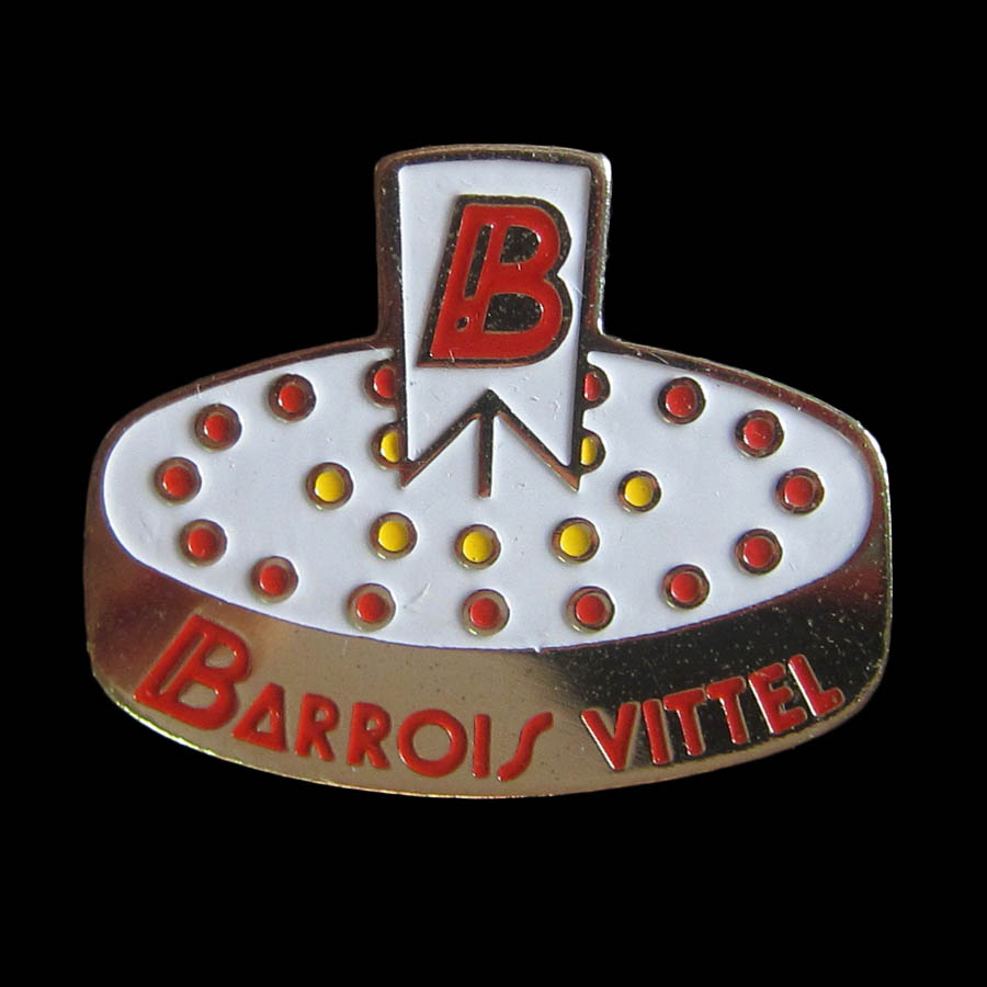 フランス ピンズ BARROIS VITTEL  レトロ ピンバッジ