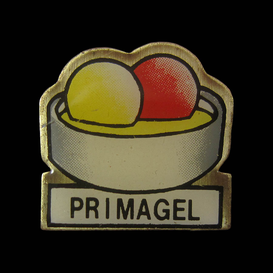 ピンズ PRIMAGEL フランス 留め具付き レトロ