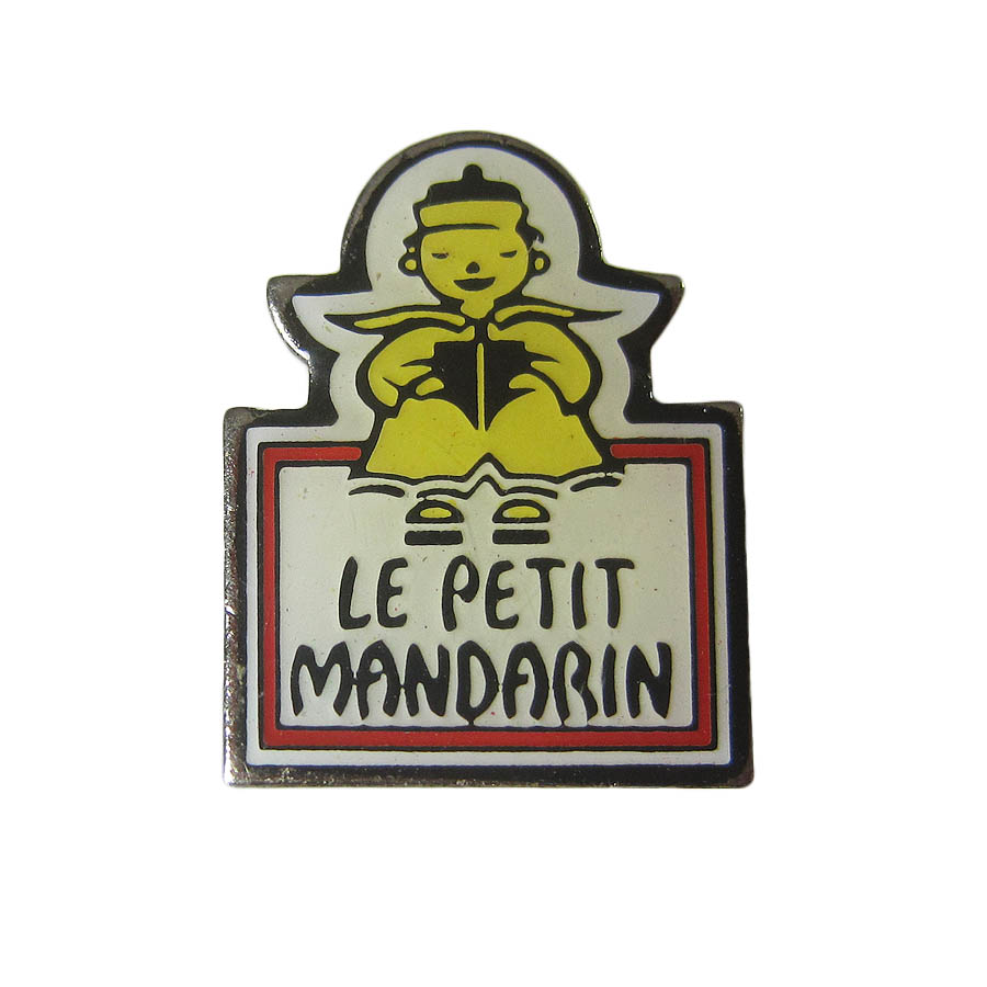 フランス ピンズ LE PETIT MANDARIN 食品 留め具付き